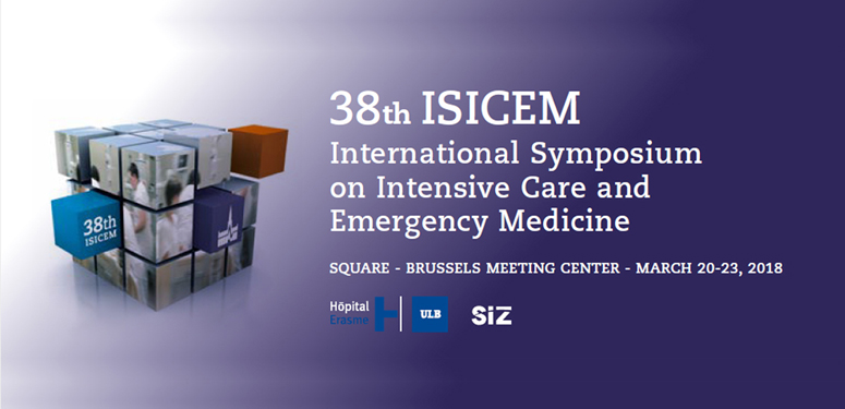 38th ISICEM 2018 (International Symposium on Intensive Care and Emergency Medicine)
